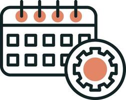 icône de vecteur de calendrier