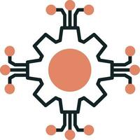 icône de vecteur de configuration