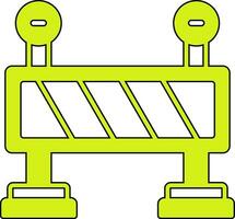 icône de vecteur de barrière