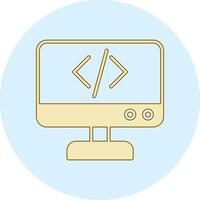 icône de vecteur de développement web