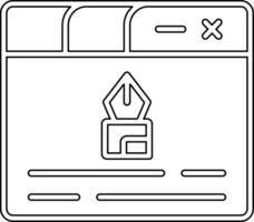 icône de vecteur de conception