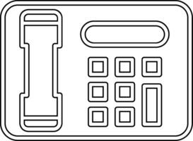 icône de vecteur de téléphone