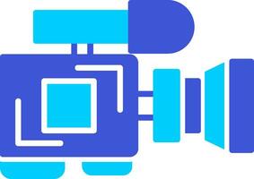 icône de vecteur de caméra vidéo