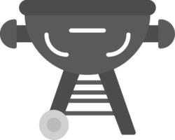 icône de vecteur de gril