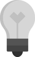 icône de vecteur d & # 39; ampoule
