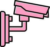 icône de vecteur de vidéosurveillance