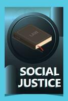 social Justice ou Humain droits. vecteur