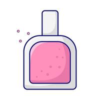 bouteille parfum illustration vecteur