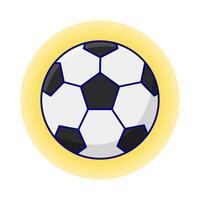 illustration de ballon de football vecteur