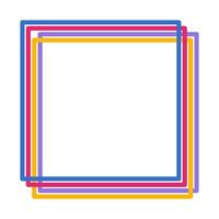 Cadre rectangle illustration vecteur