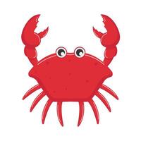 Crabe animal illustration vecteur