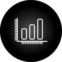 icône de vecteur de graphique à barres