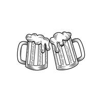 oktoberfest vecteur logo Bière illustration