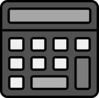 icône de vecteur de calculatrice