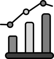 icône de vecteur de graphique à barres