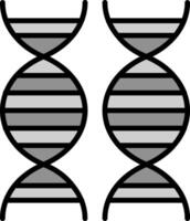 icône de vecteur d'adn