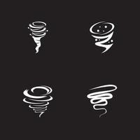 illustration vectorielle de tornade symbole vecteur