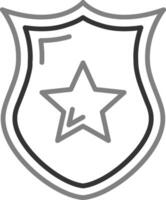 icône de vecteur de badge