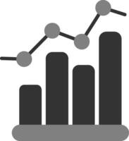 icône de vecteur de graphique à barres