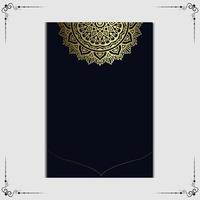 fond de mandala ornemental de luxe avec motif arabe islamique oriental style vecteur premium vecto gratuit