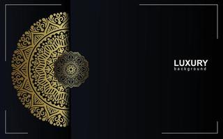 fond de mandala ornemental de luxe avec motif arabe islamique oriental style vecteur premium vecto gratuit