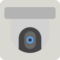 icône de vecteur de caméra de sécurité