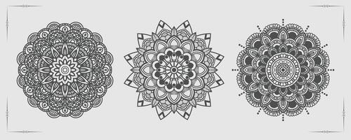 vecteur luxe mandala modèle Contexte et ornemental conception pour coloration page, salutation carte, invitation, tatouage, floral mandala.