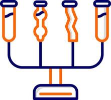 icône de vecteur de vases communicants