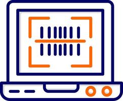 icône de vecteur de code à barres