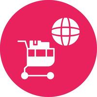 icône de vecteur de magasin en ligne