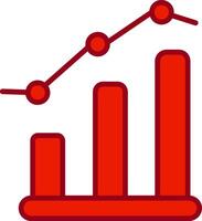 icône de vecteur de graphique à barres