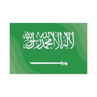 drapeau arabie saoudite vecteur