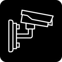 icône de vecteur de vidéosurveillance