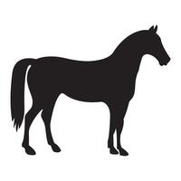 cheval icône logo vecteur conception modèle