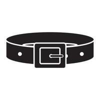 taille ceinture icône logo vecteur conception modèle