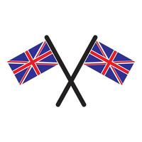 Angleterre drapeau icône logo vecteur conception modèle
