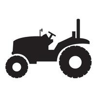 tracteur icône logo vecteur conception modèle