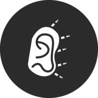 icône de vecteur de thérapie de l'oreille