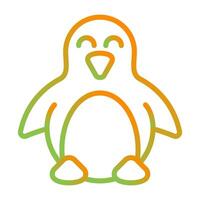 icône de vecteur de pingouin