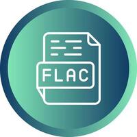 flac vecteur icône