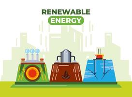 énergie renouvelable géothermie ressources hydrauliques durable vecteur
