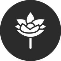 icône de vecteur de fleur de lotus