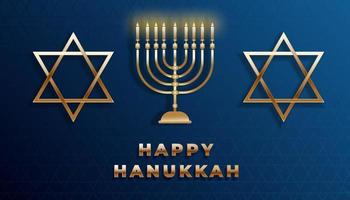 joyeux hanukkah, fête juive de la lumière. joyeux fond de hanukkah, carte de voeux, bannière, affiche. fête juive de hanukkah vecteur