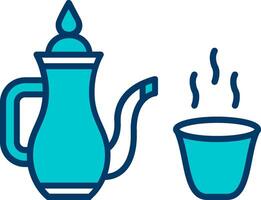 arabe café vecteur icône