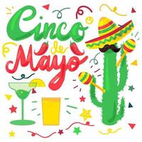 cinco de mayo vecteur