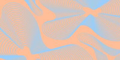abstrait vecteur bannière bleu couleur. vecteur illustration sur une délicat Contexte. dynamique pêche Couleur lignes.
