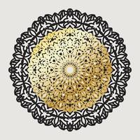 vecteur rond cercle abstrait. style mandala.