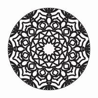 vecteur rond cercle abstrait. style mandala. eps 10