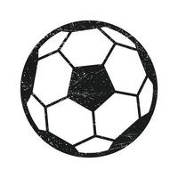 modèle d'icône de vecteur de conception de logo de football