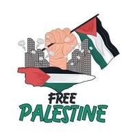 gratuit Palestine illustration vecteur